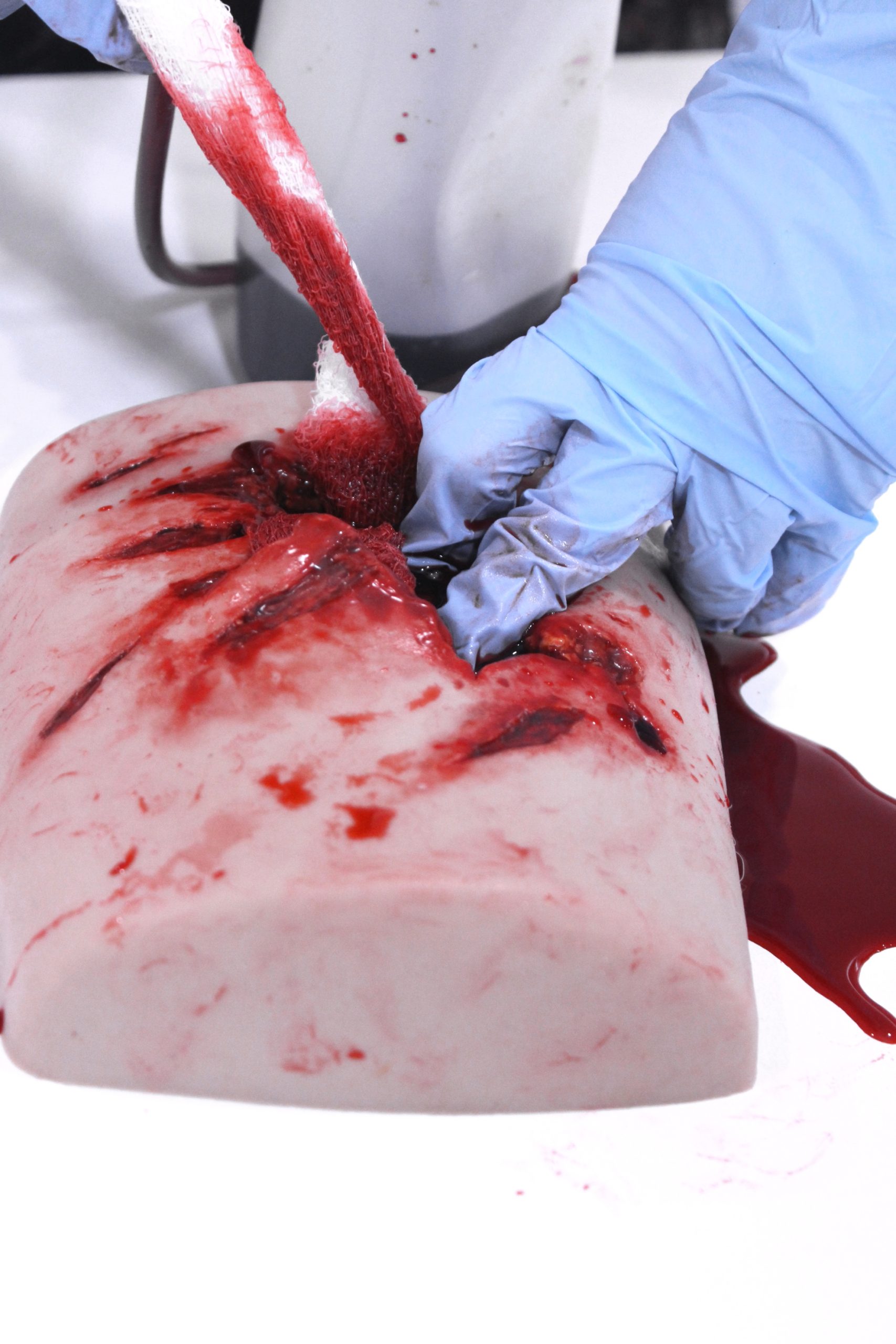 Haemostatic Clotting Trainer - Large Packing Wound - Image 6