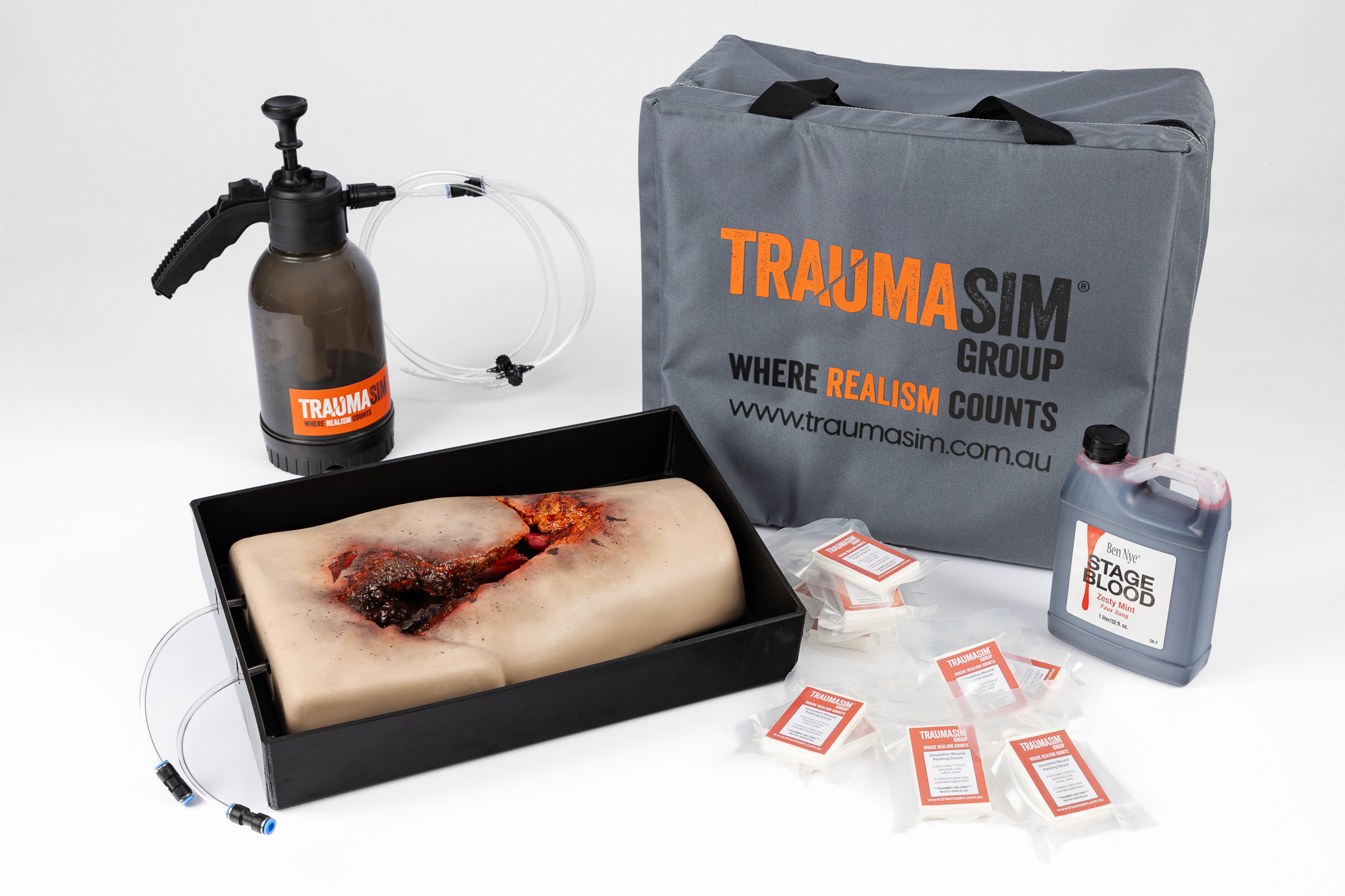 Haemostatic Clotting Trainer - Combat Trauma Thigh