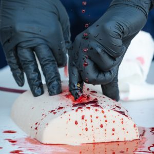 Haemostatic Clotting Trainer Laceration