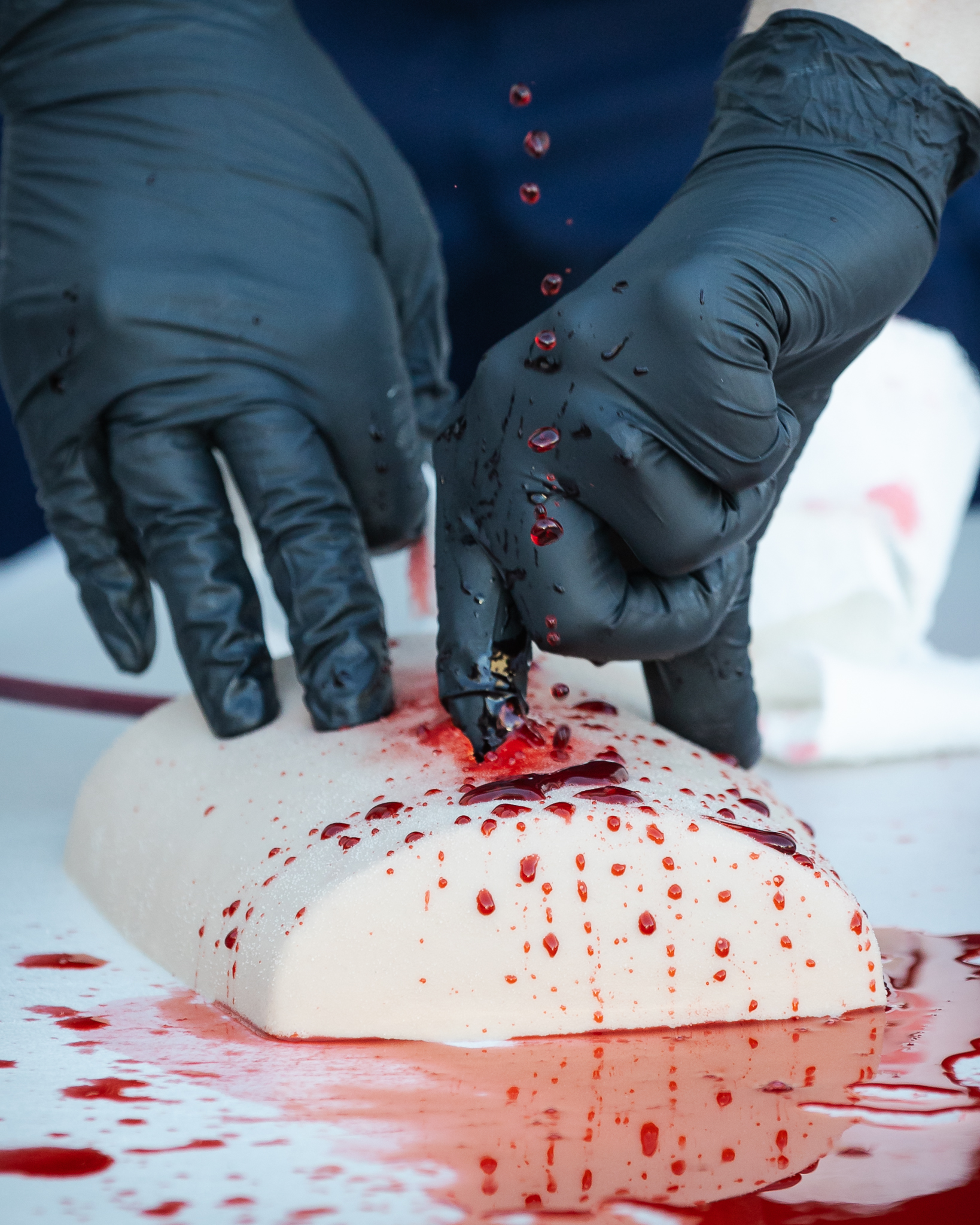 Haemostatic Clotting Trainer Laceration