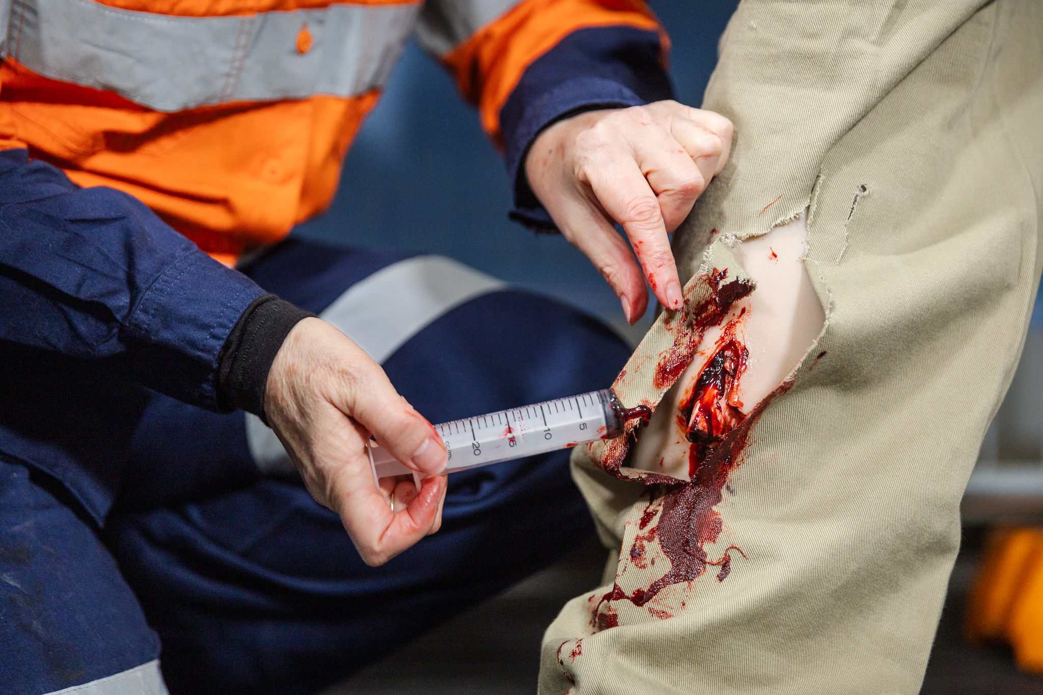 TraumaWear - Open Tibial Fracture Lower Leg with Bleeding Capacity - Image 7