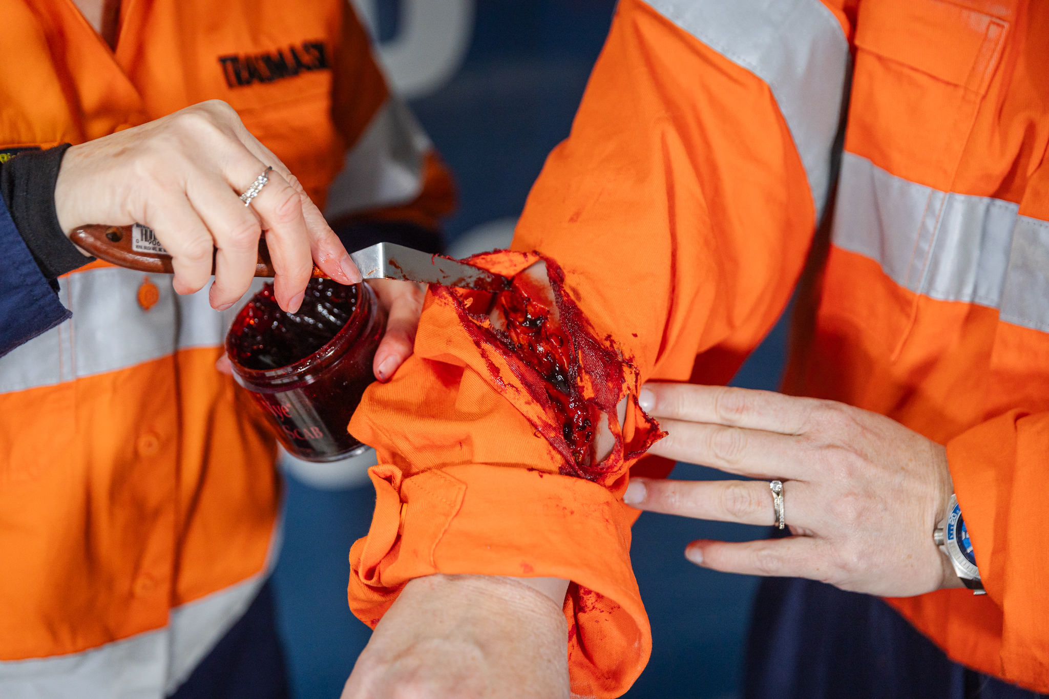 TraumaWear - Jagged Laceration Forearm with Bleeding Capacity - Image 7