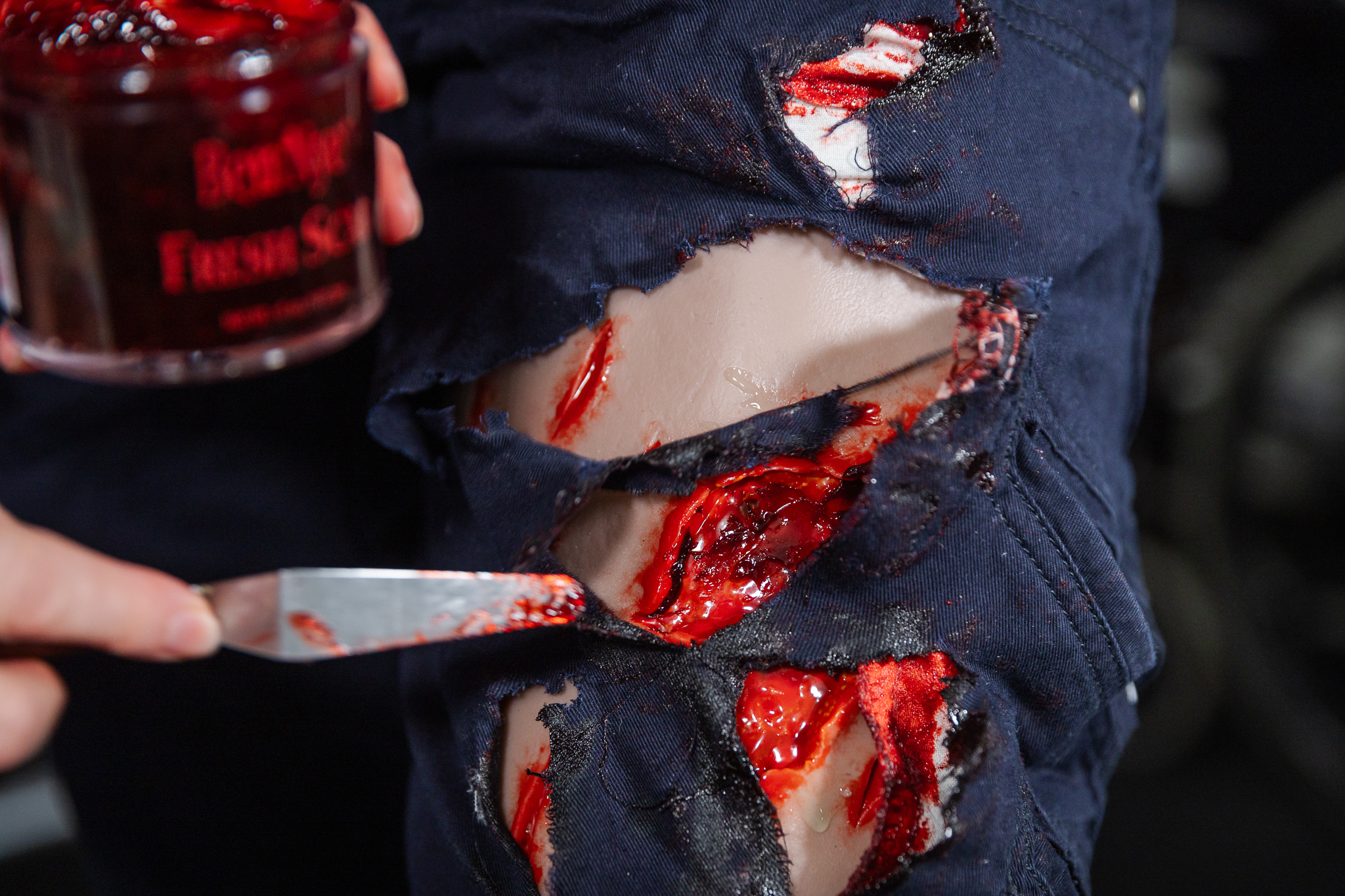 TraumaWear - Severe Lacerations Upper Leg with Bleeding Capacity - Image 9