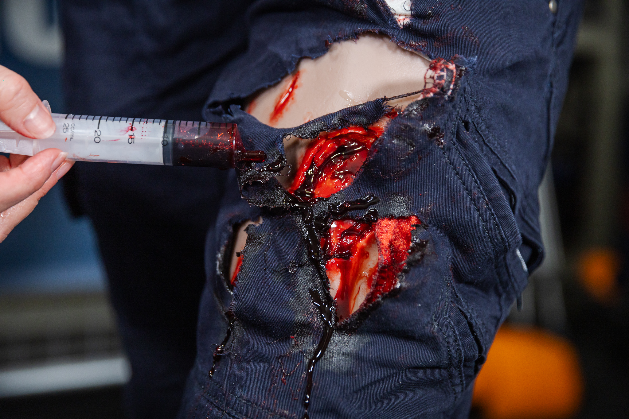TraumaWear - Severe Lacerations Upper Leg with Bleeding Capacity - Image 10