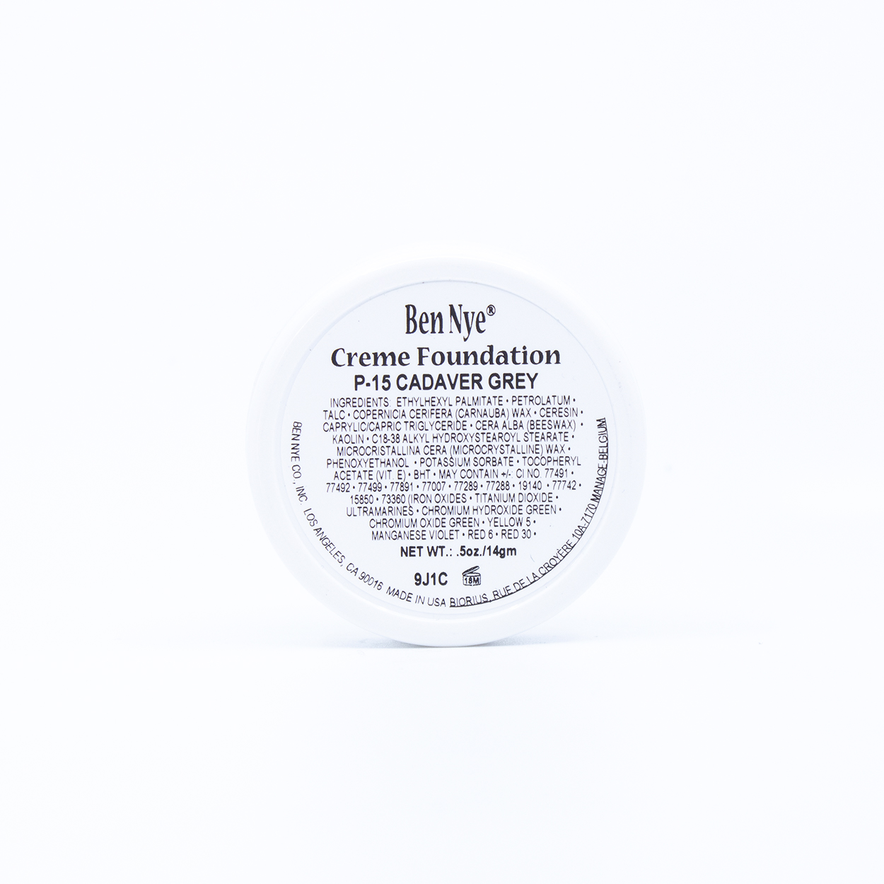 Ben Nye Creme Foundation - Cadaver Grey P15 - Image 2