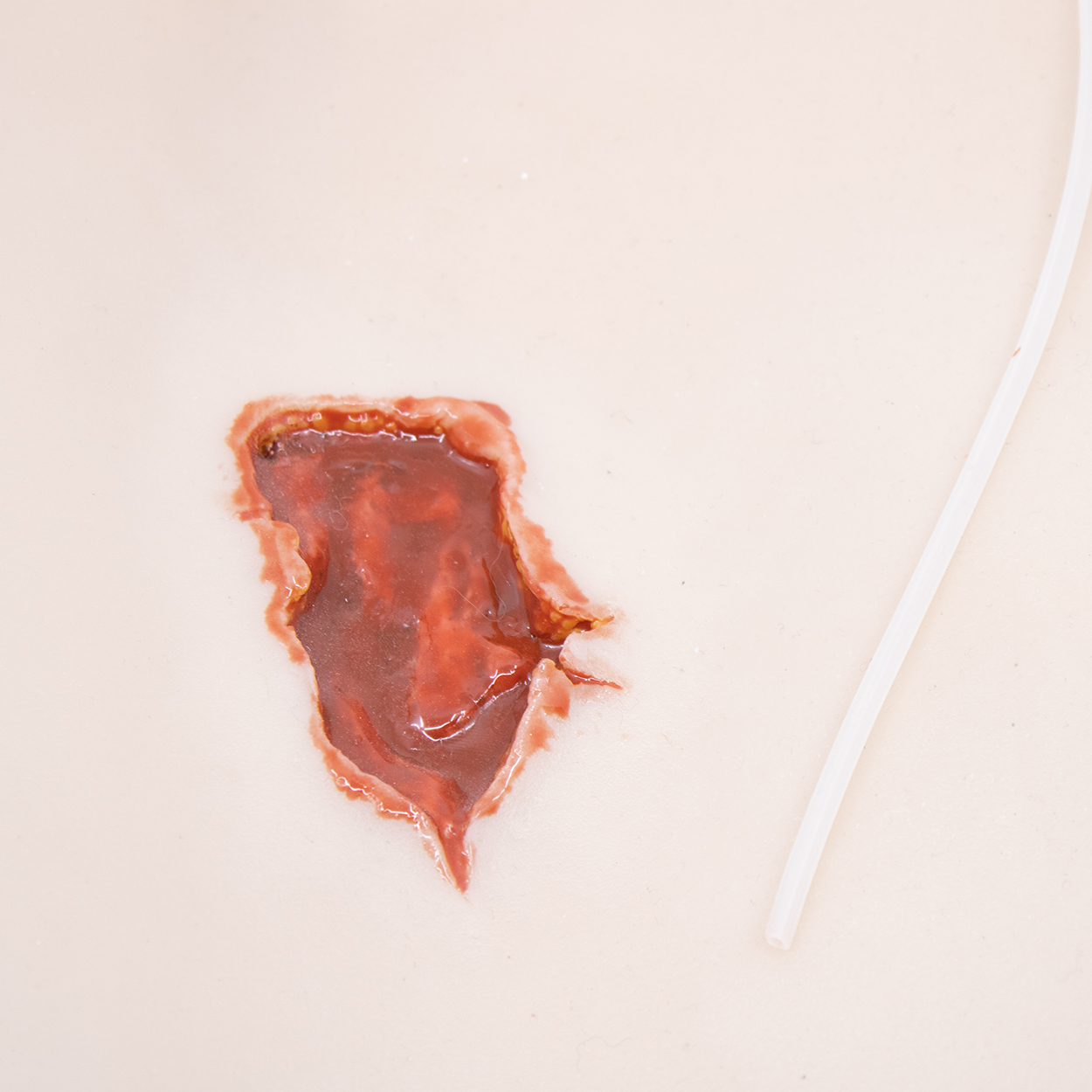 TraumaWear - Gunshot Entry/Exit Wound Upper Leg with Bleeding Capacity - Image 3