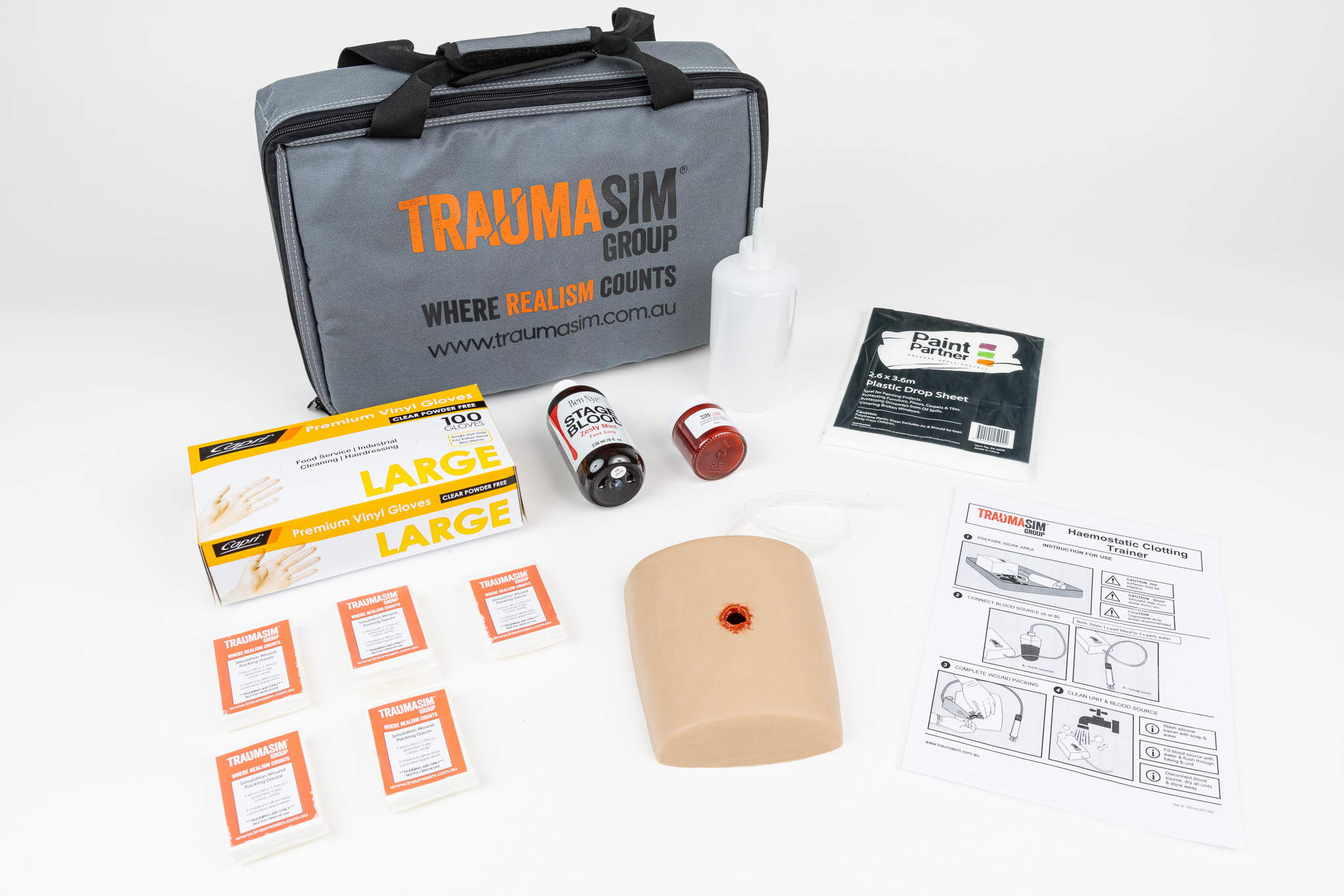 Trainer's Pack for Wound Packing 2
