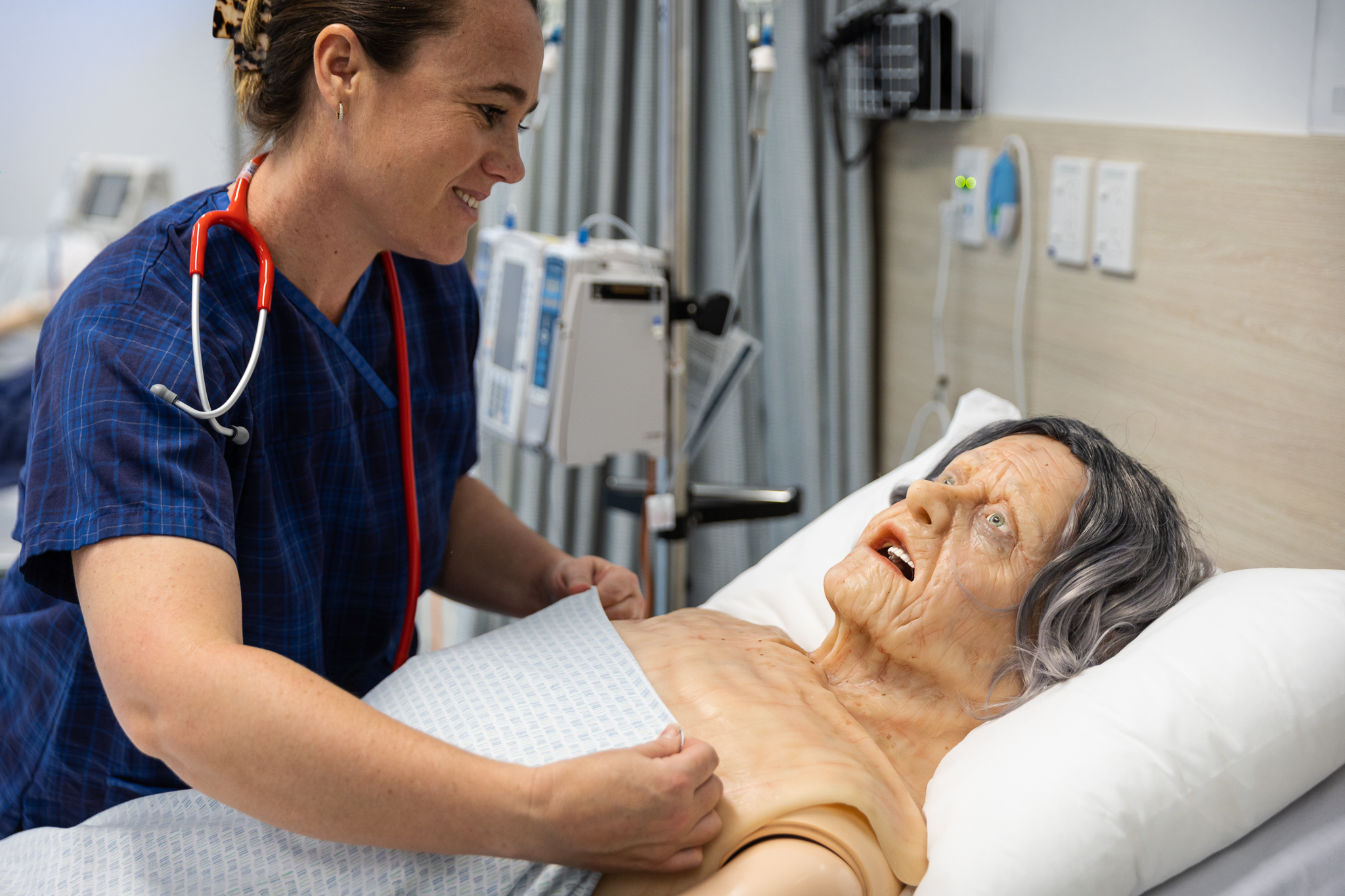 Simulation Skin - Elderly Female - SimMan Model