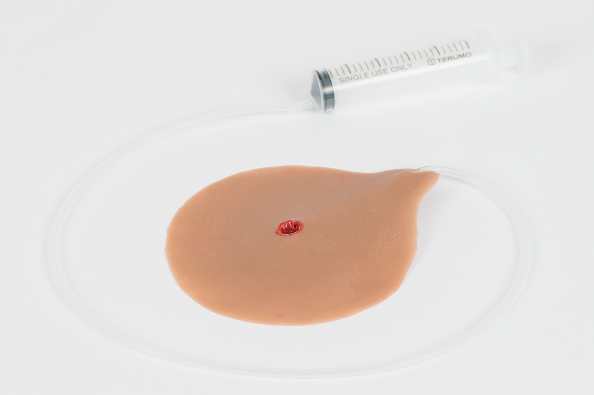 Gunshot Wound 7.62 mm Entry with Bleeding Capacity