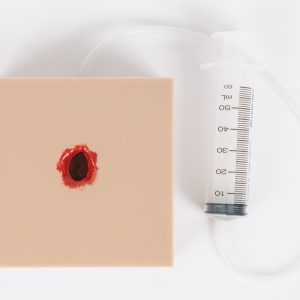 Haemostatic Clotting Trainer - Basic Square Gunshot Wound