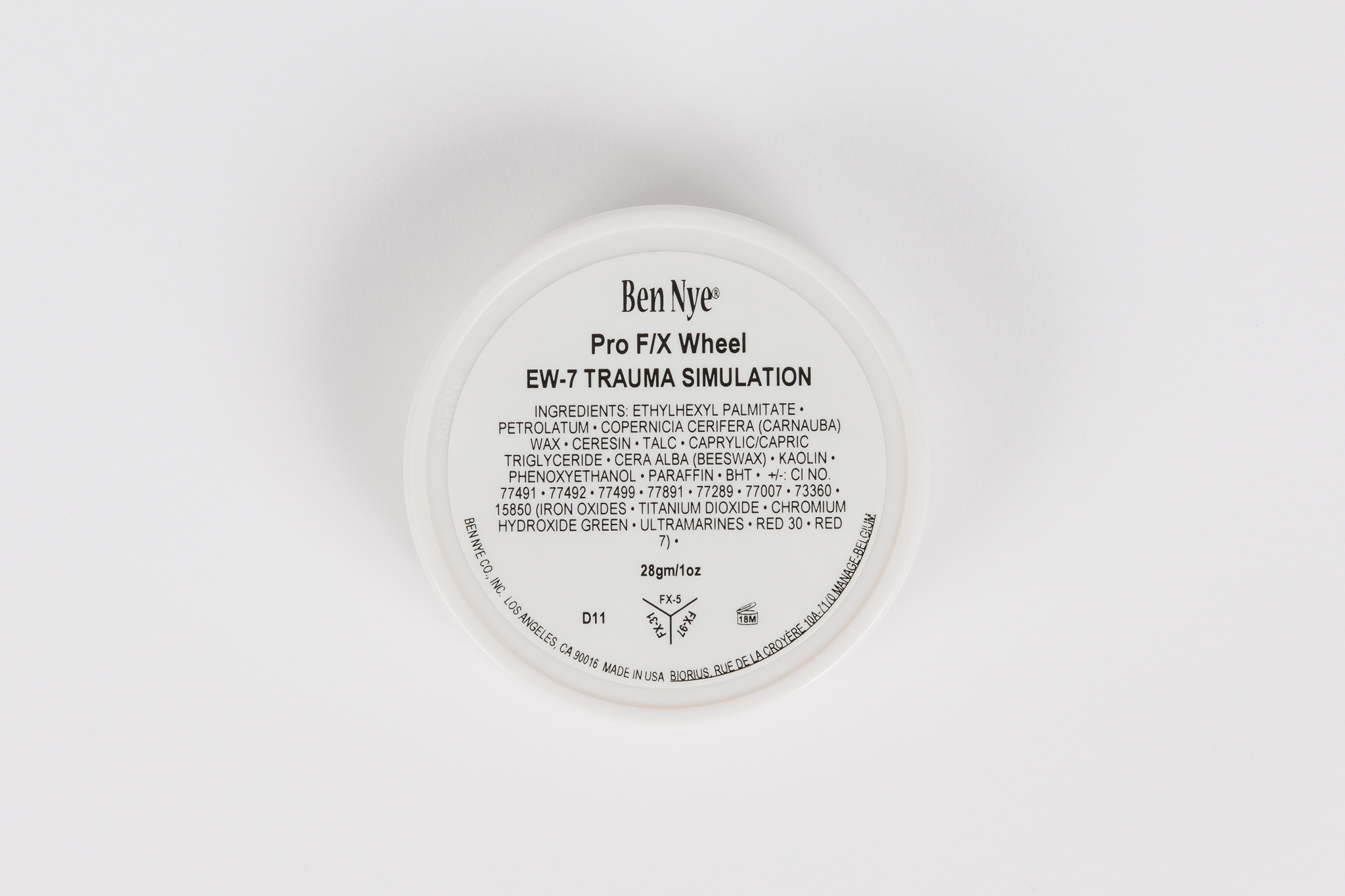 Ben Nye Effects Wheel - Trauma Simulation EW7 - Image 2